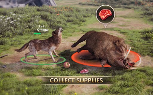 Wolf Game: Wild Animal Wars screenshot 12 - screenshot