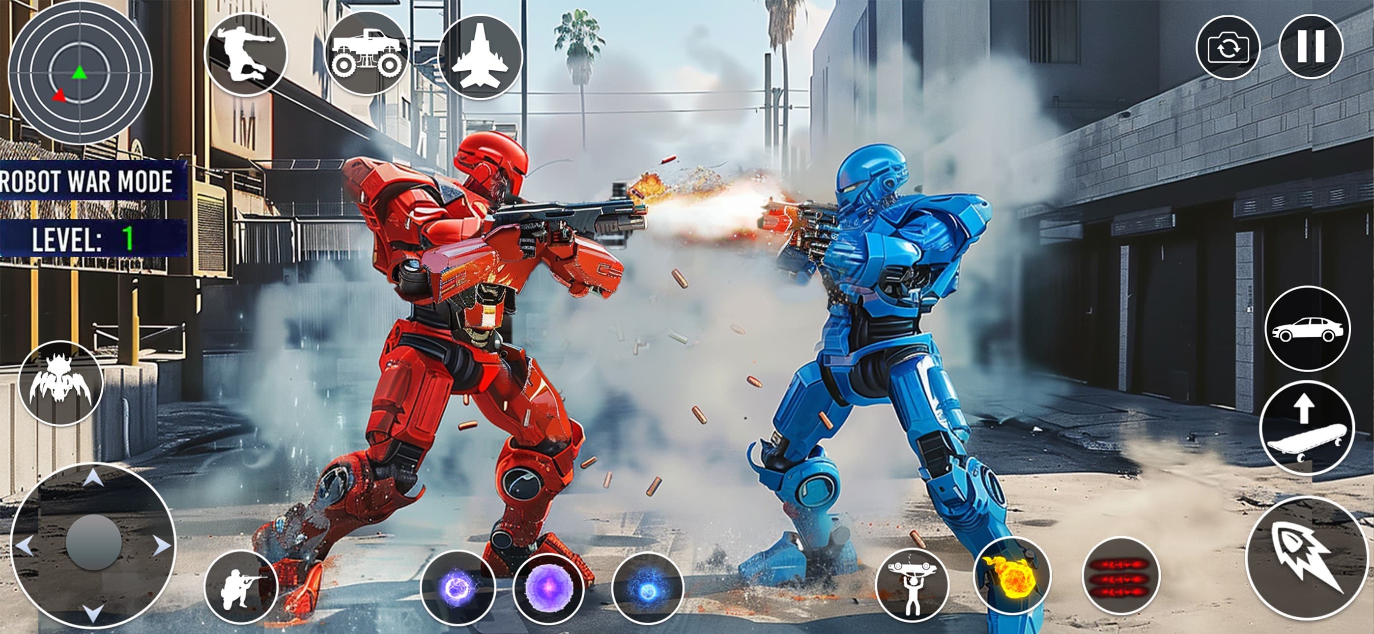 Octopus Robot Car Game 3D- War screenshot 10 - screenshot