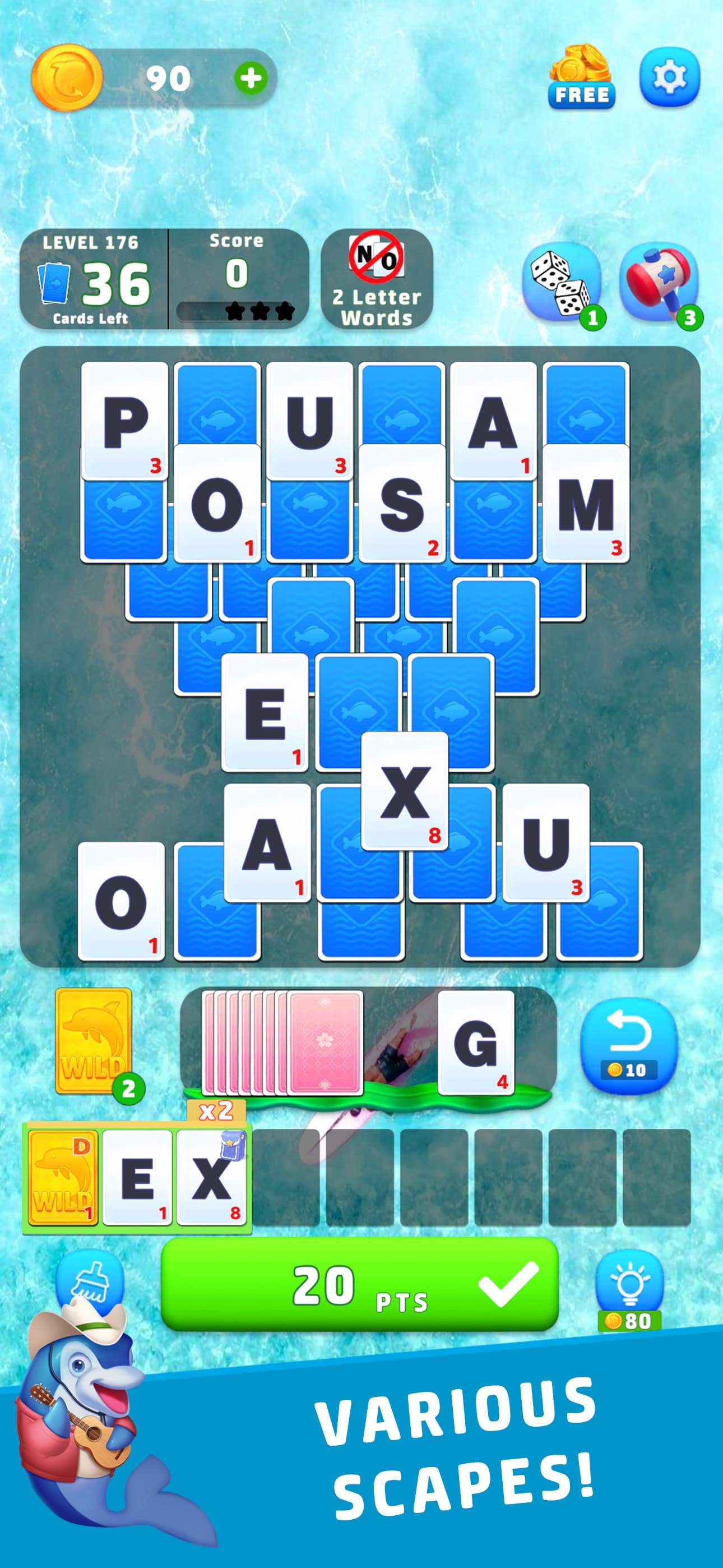 Word Solitaire Scapes - Relax screenshot 5 - screenshot