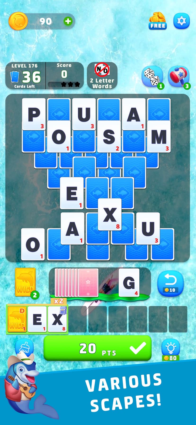 Word Solitaire Scapes - Relax screenshot 5 - screenshot