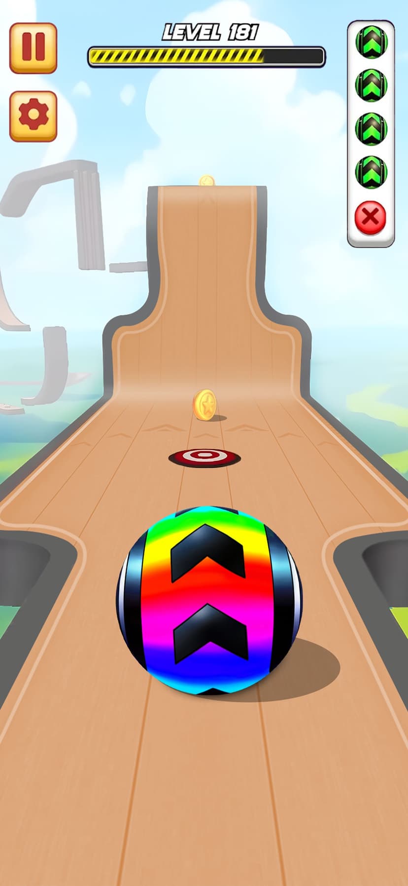 Skyball Rolling Ball Games 3D screenshot 1 - screenshot