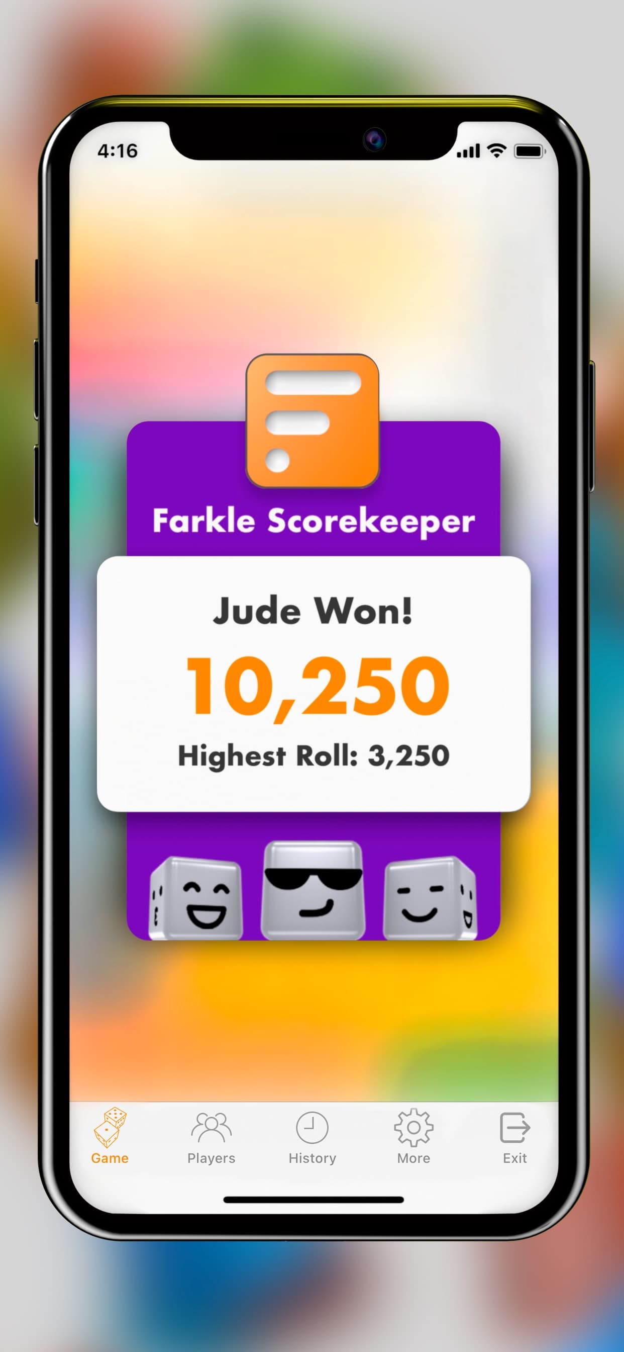 Farkle Scorekeeper screenshot 7 - screenshot