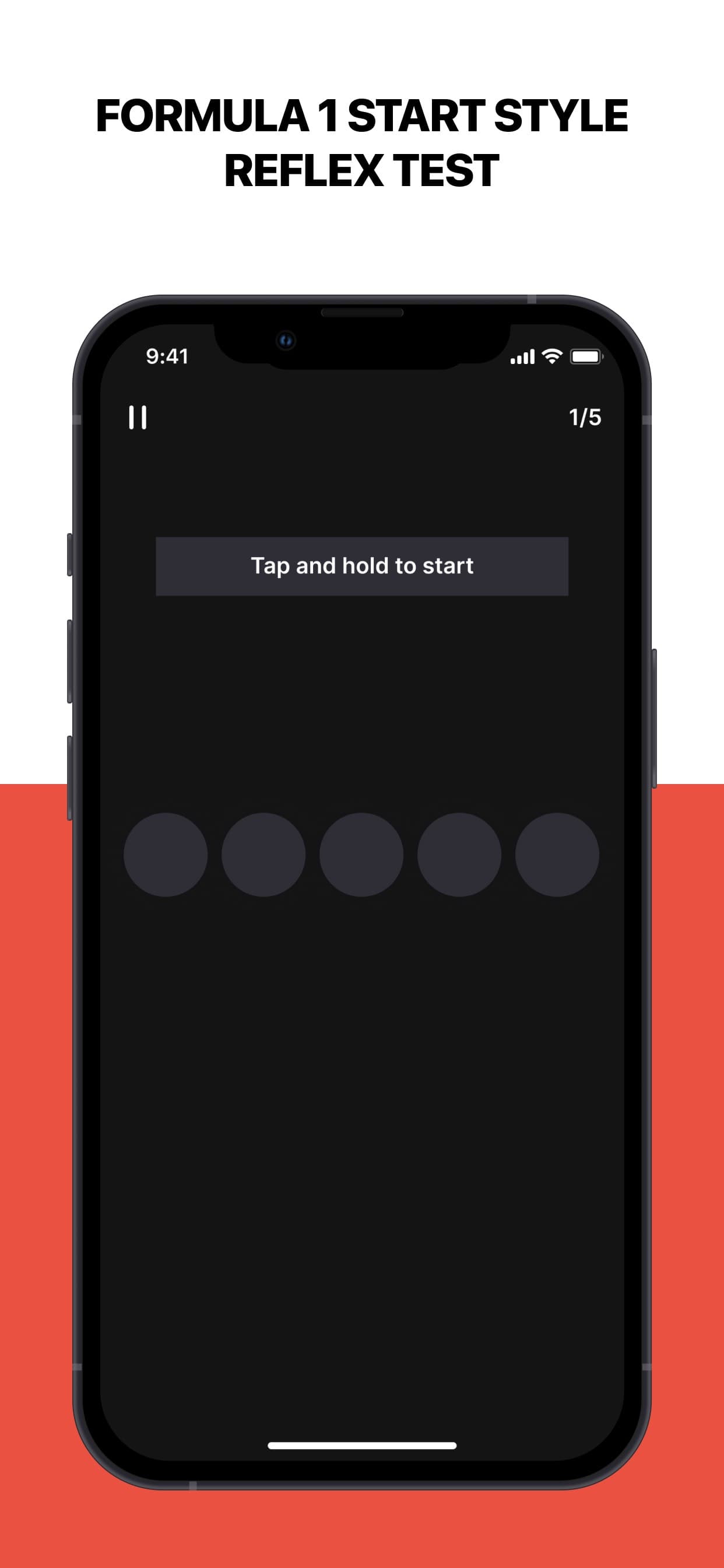 Reaction Time & Reflex Test screenshot 1 - screenshot