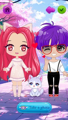 Chibi Dress Up Beauty Salon screenshot 8 - screenshot