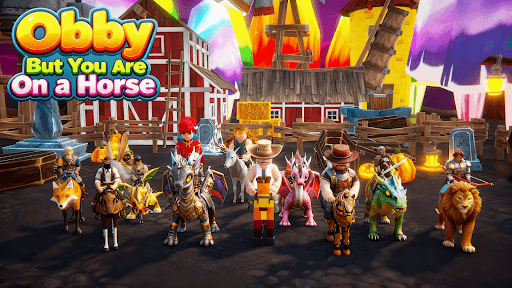 Obby But You Are On a Horse screenshot 9 - screenshot