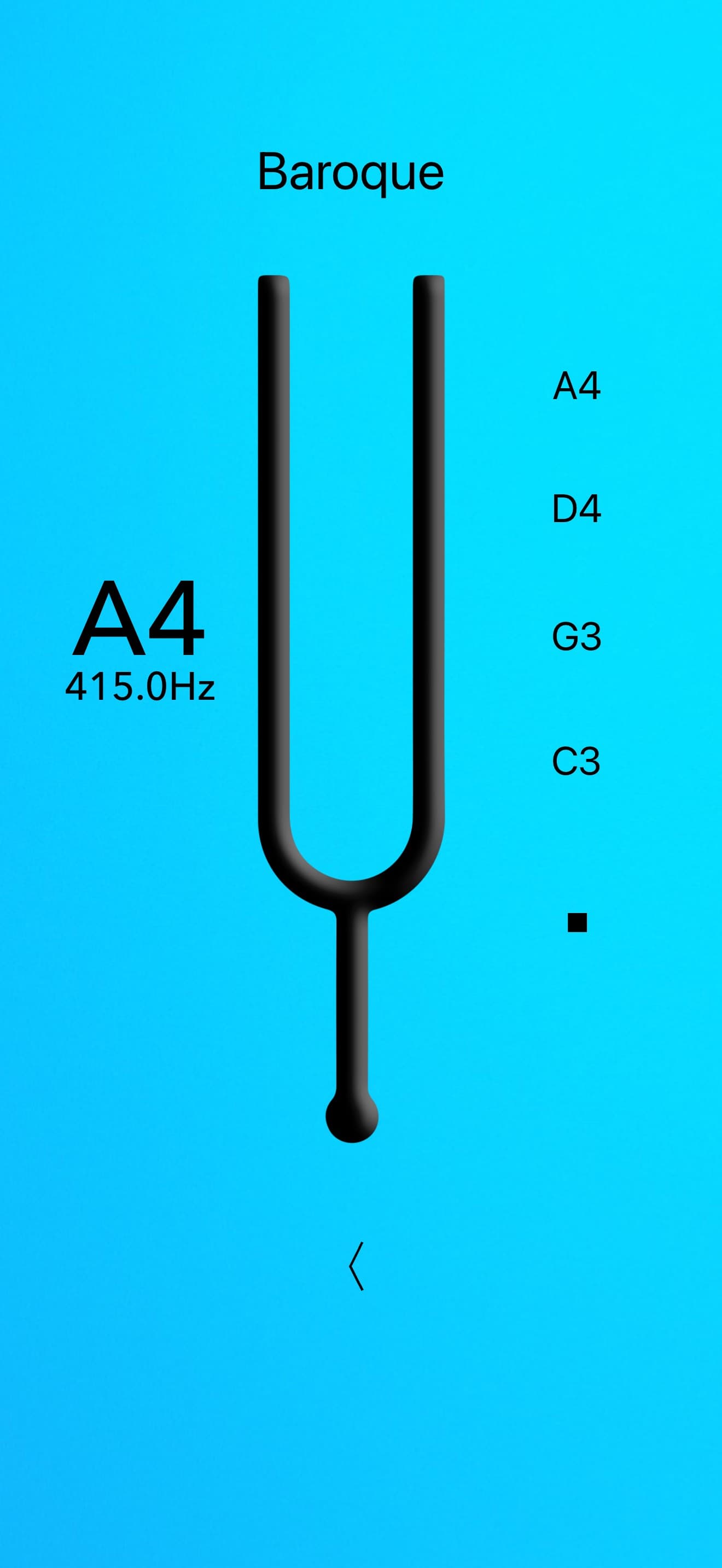 Viola Tuner Basic screenshot 3 - screenshot