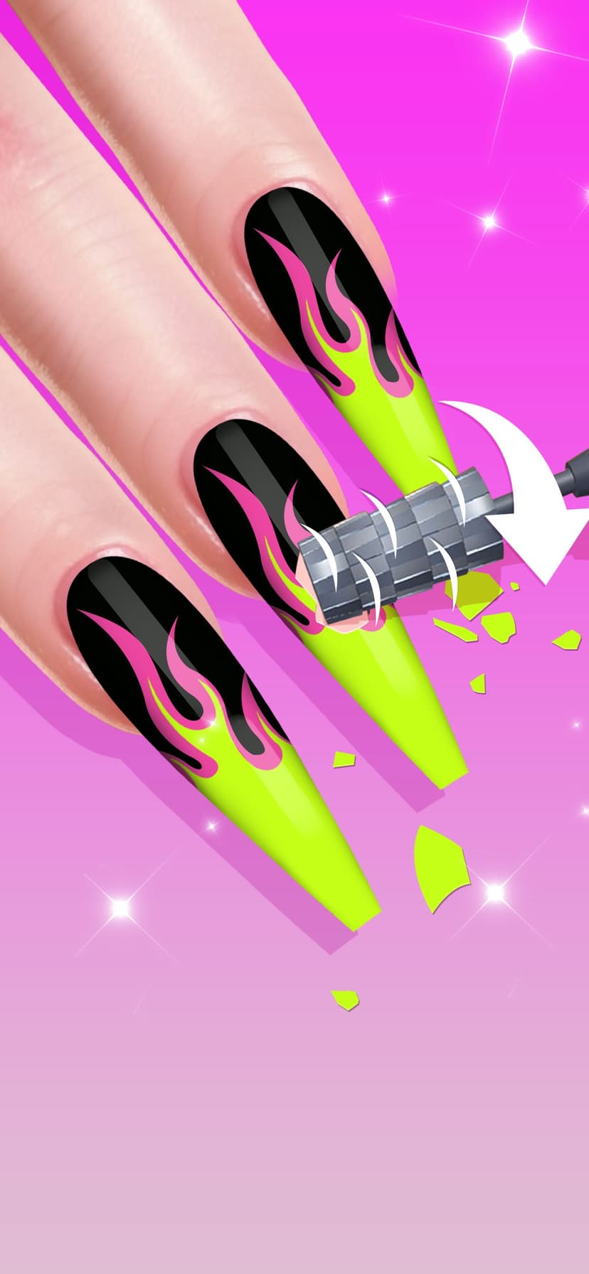 Nail Salon - Girl Art Game screenshot 4 - screenshot