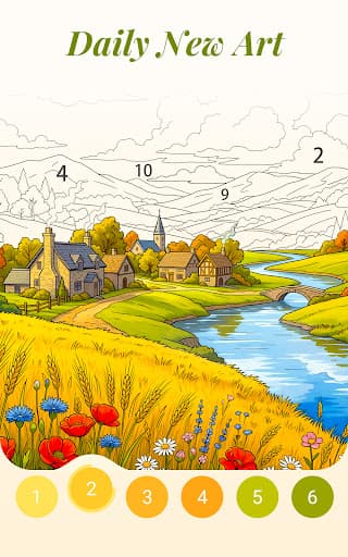 Easy Color: Color by Number screenshot 10 - screenshot