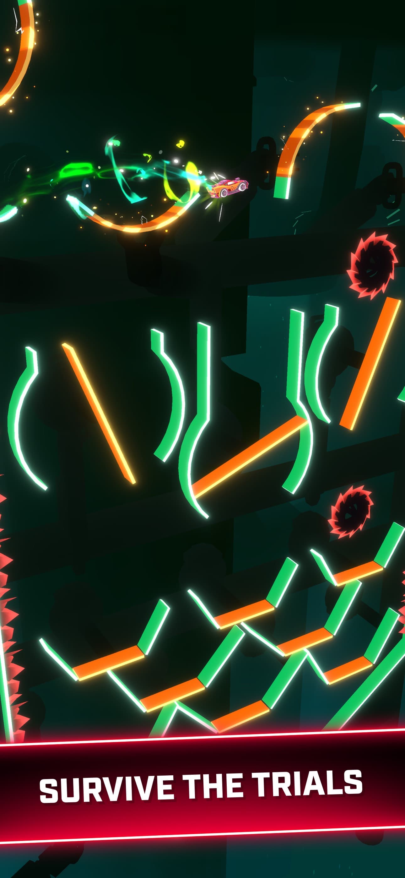 Rider Worlds - Neon Bike Races screenshot 2 - screenshot