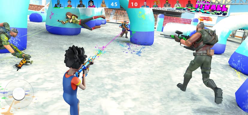 Paintball Shooting Team Strike screenshot 2 - screenshot