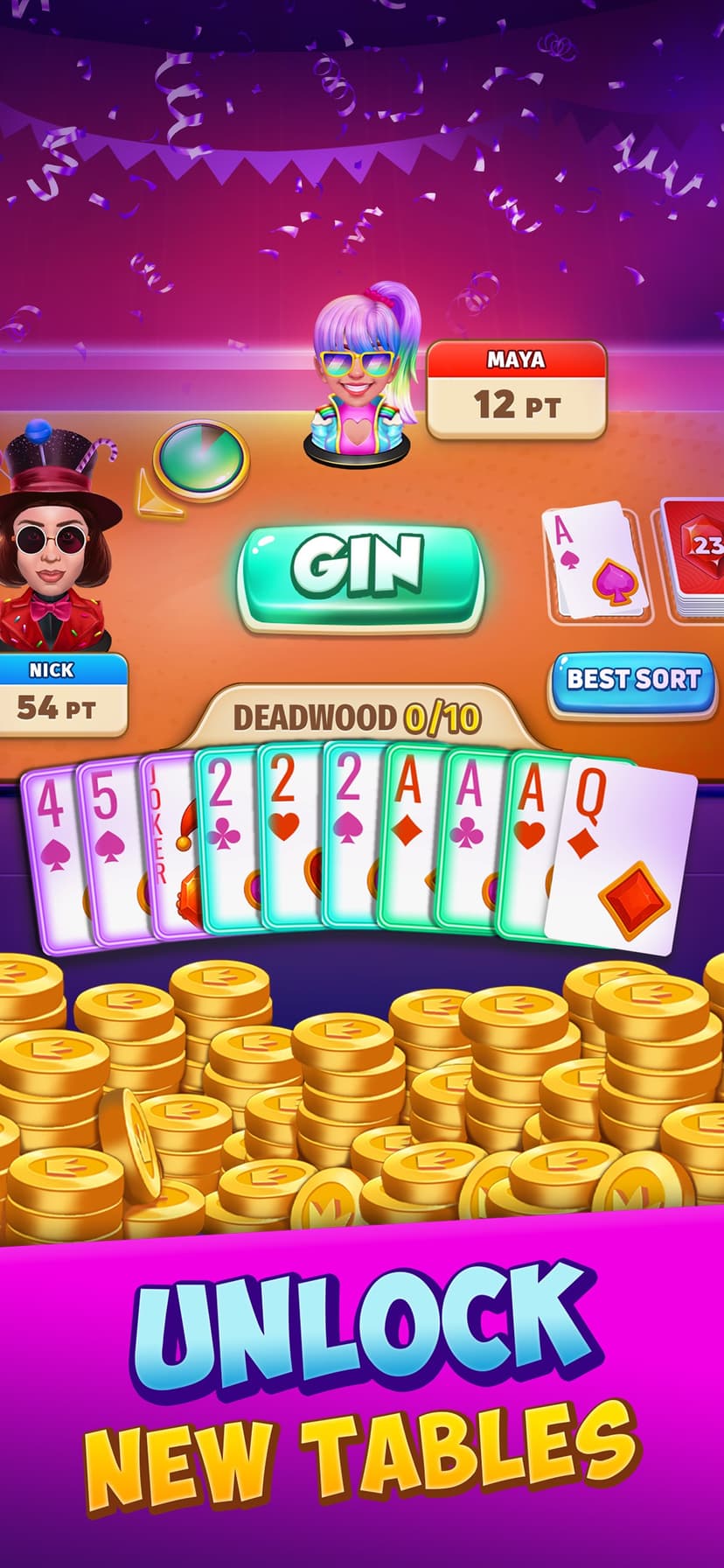 Gin Rummy Stars - Card Game screenshot 3 - screenshot