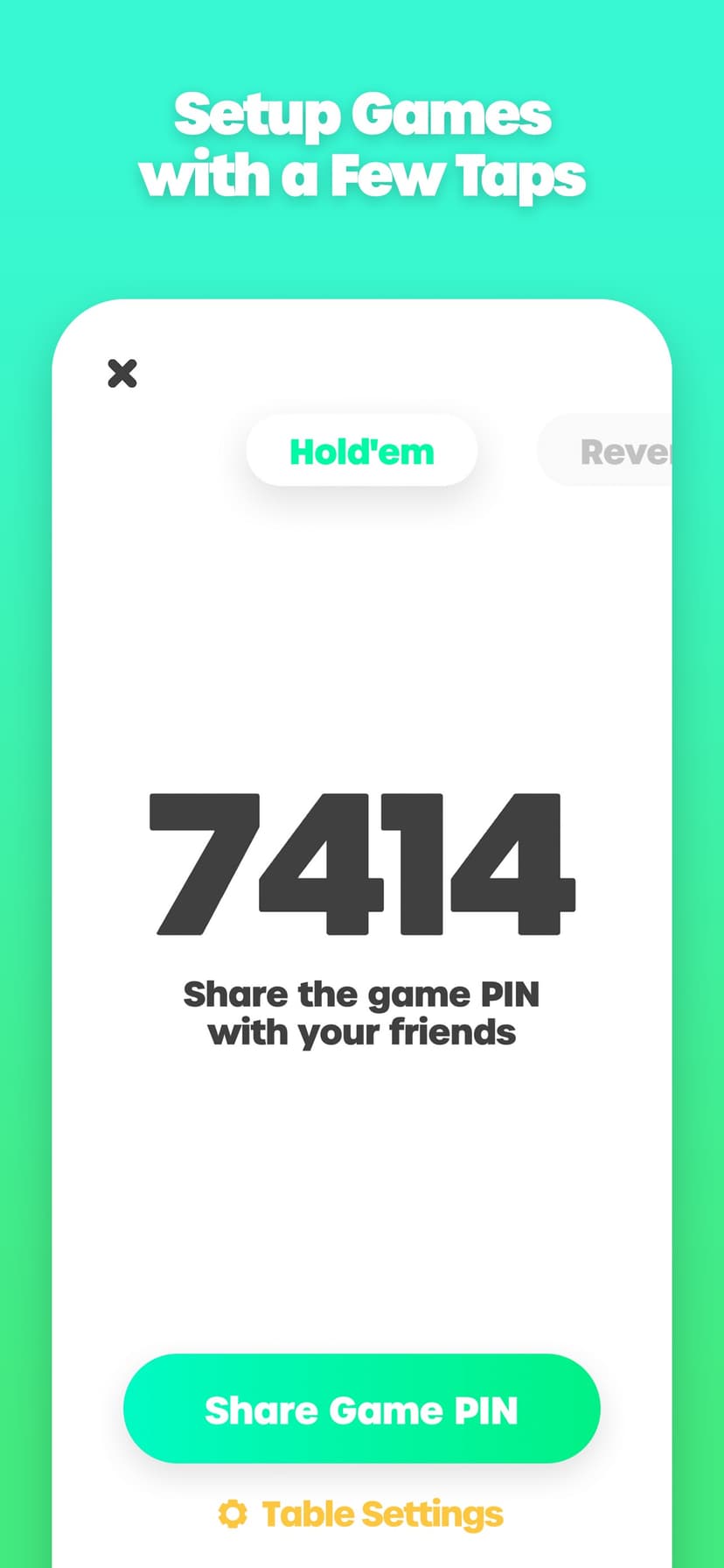 Poker with Friends – EasyPoker screenshot 4 - screenshot