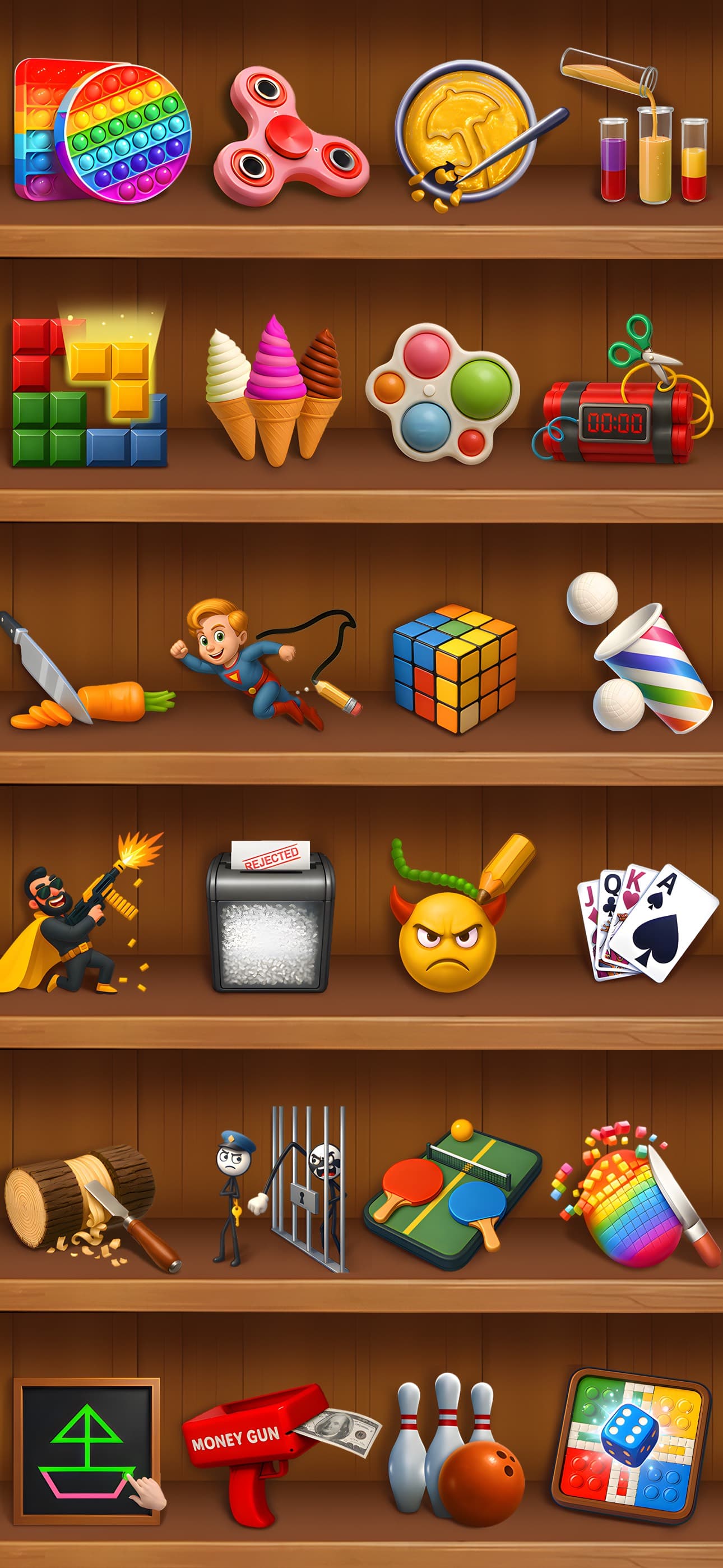 Relaxing Toys Mini Games screenshot 1 - screenshot