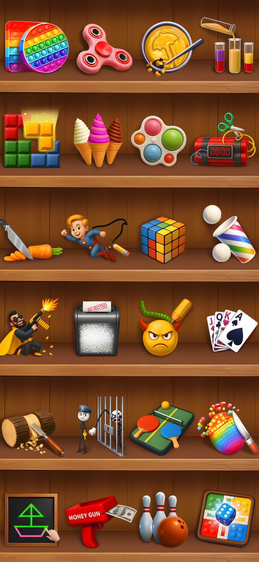 Relaxing Toys Mini Games screenshot 1 - screenshot