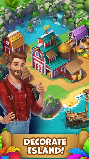 Tropical Merge: Merge game screenshot 4 - screenshot