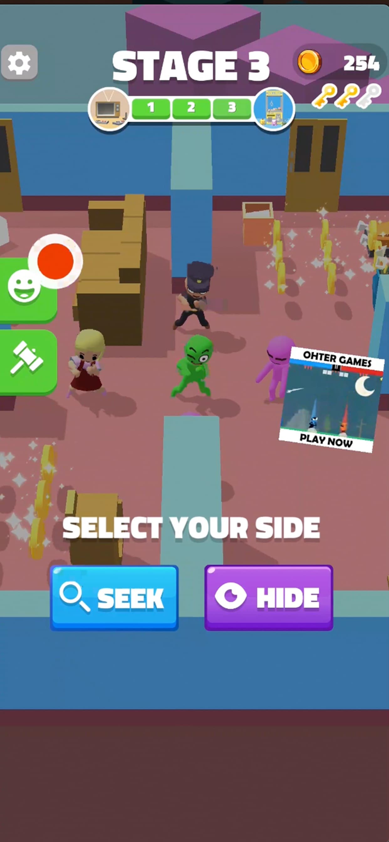 Found you !! - Hide and Seek screenshot 1 - screenshot
