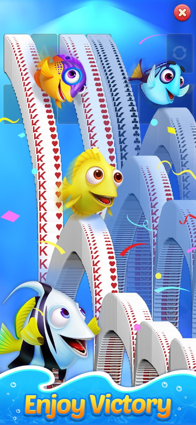Solitaire Klondike Fish screenshot 7 - screenshot