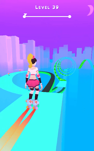 Sky Roller: Rainbow Skating screenshot 12 - screenshot