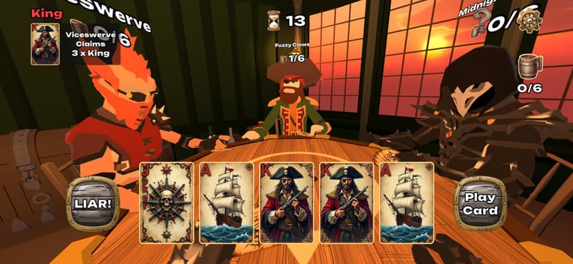 Liar's Cards - Ship of Deceit screenshot 2 - screenshot