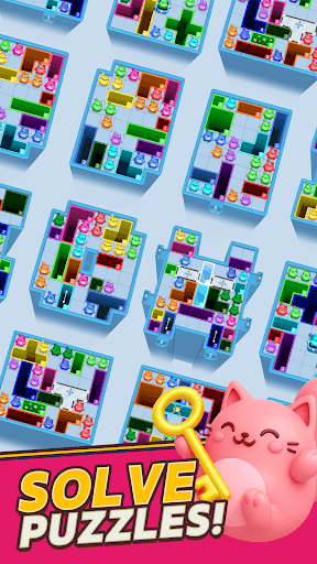 Drop Kitty : Color Puzzle screenshot 6 - screenshot