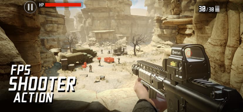 Zombie Sniper War 3D: Dead FPS screenshot 1 - screenshot