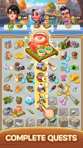 Merge Village : Story & Puzzle screenshot 3 - screenshot