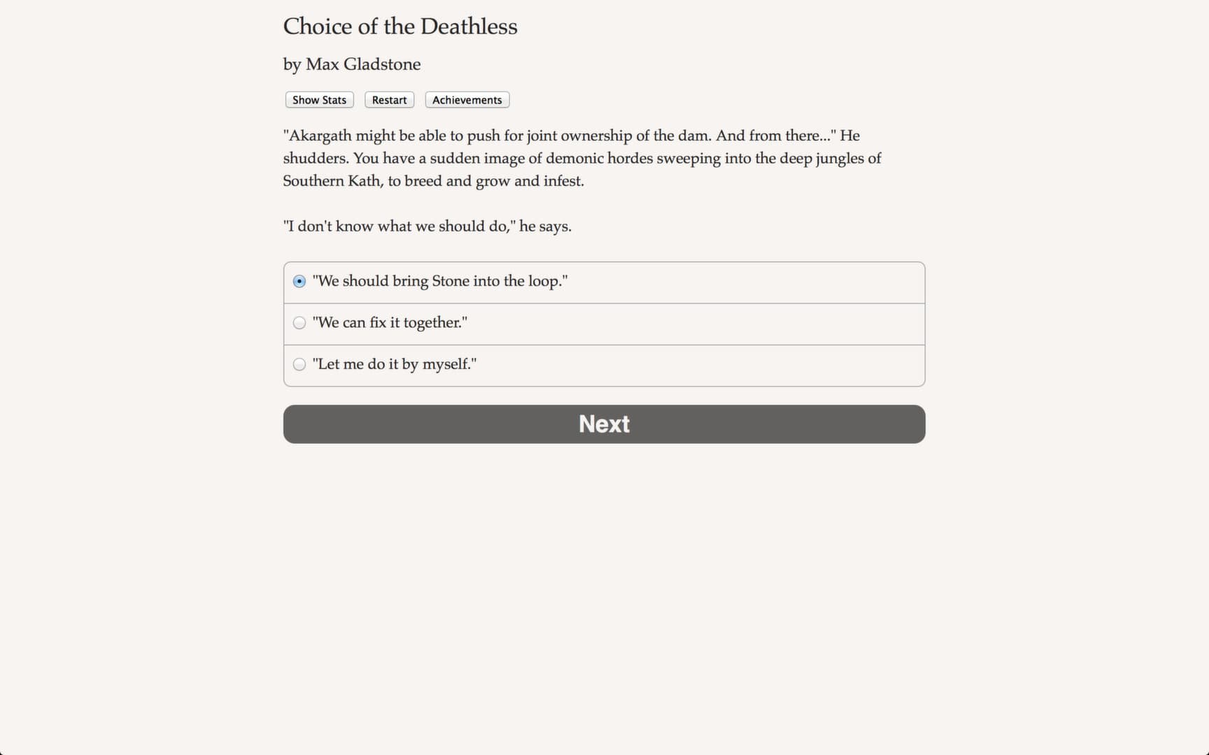 Null - screenshot