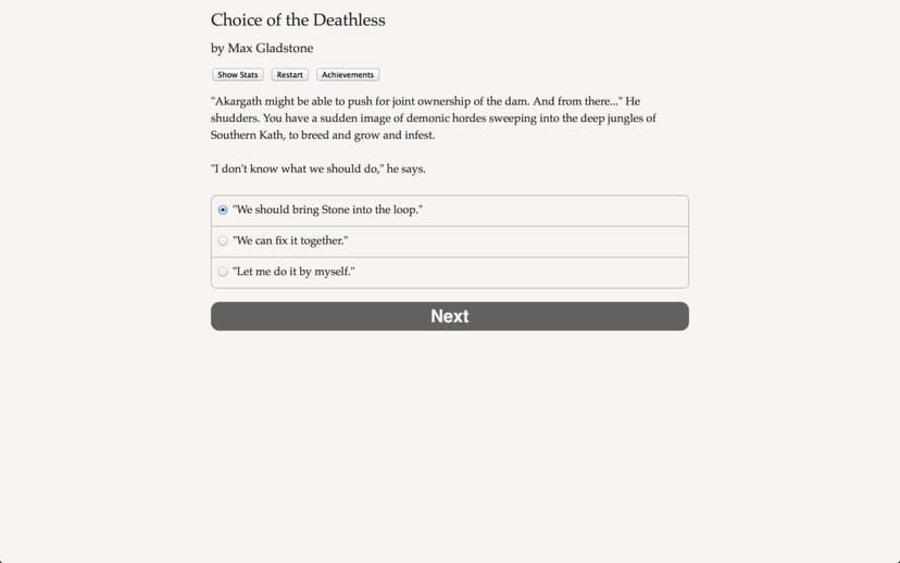 Null - screenshot