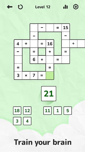 Math Crossword — Number puzzle screenshot 1 - screenshot