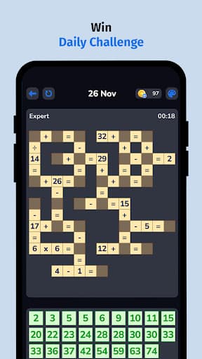 CrossMaths - Number Puzzle screenshot 2 - screenshot