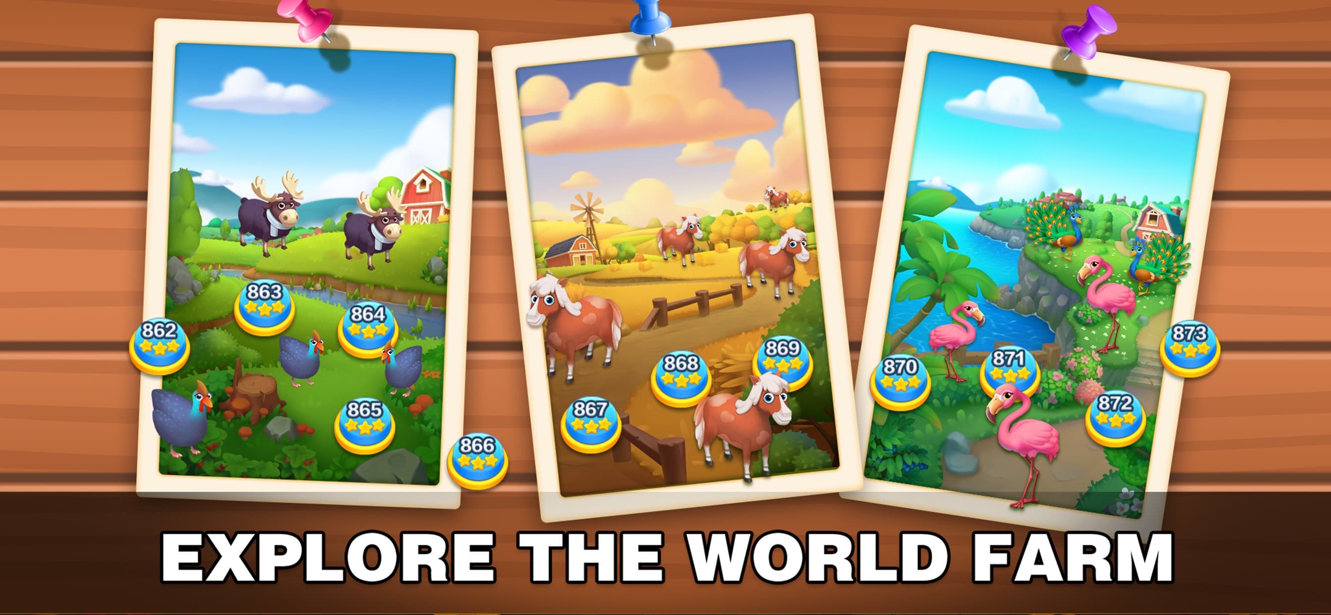 Solitaire Farm Tripeaks World screenshot 5 - screenshot