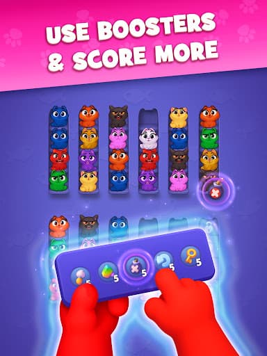 Kitty Sort: Twisted Tails screenshot 16 - screenshot