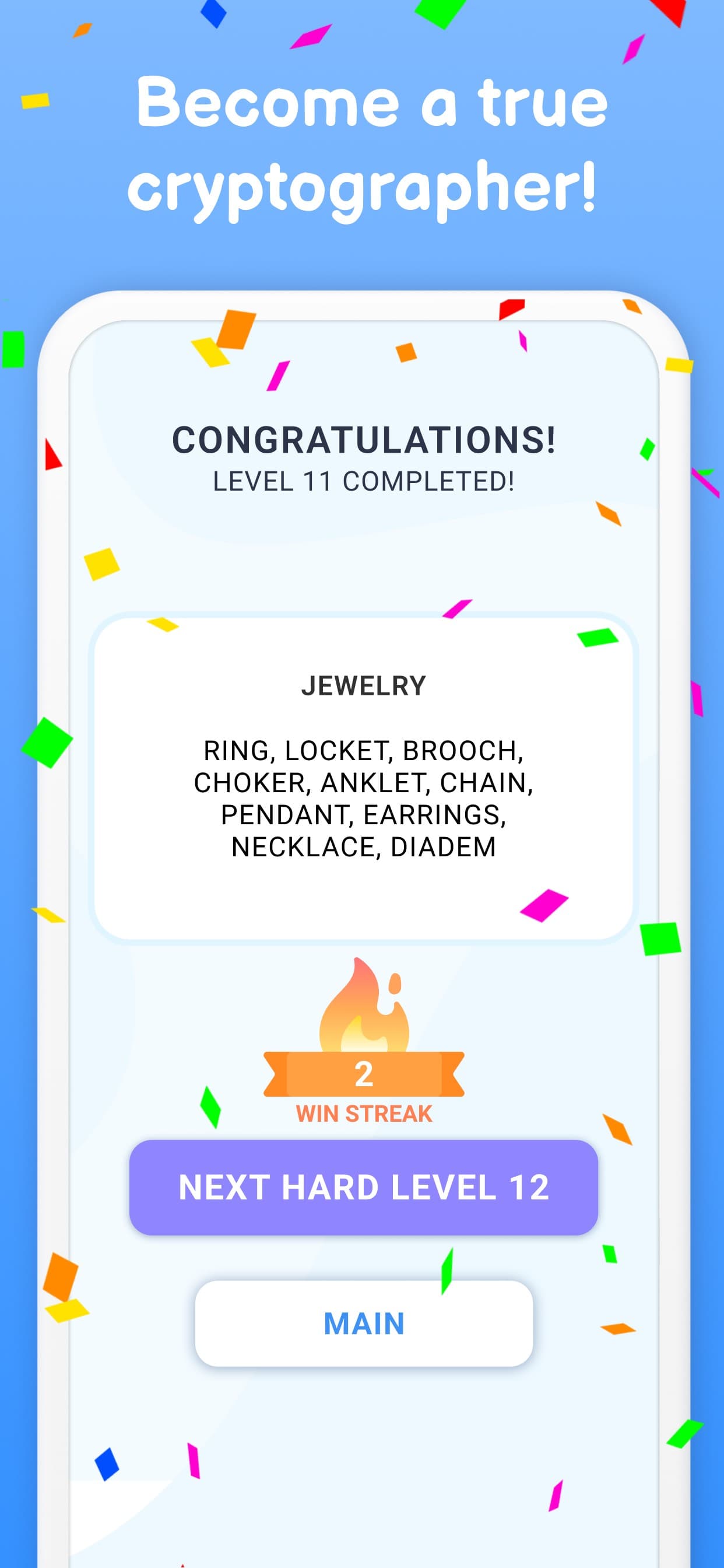 Cipher Master - Word Game screenshot 7 - screenshot