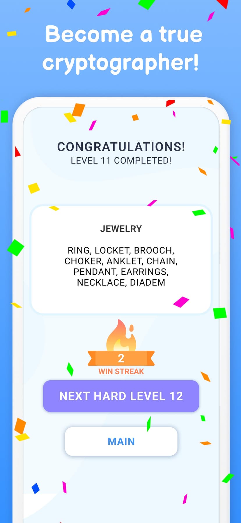 Cipher Master - Word Game screenshot 7 - screenshot