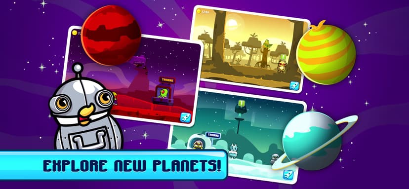 Duck Life 6: Space screenshot 2 - screenshot