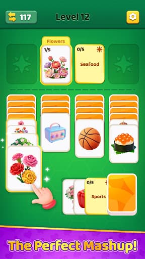 Solitaire: Card Sort Puzzle screenshot 1 - screenshot