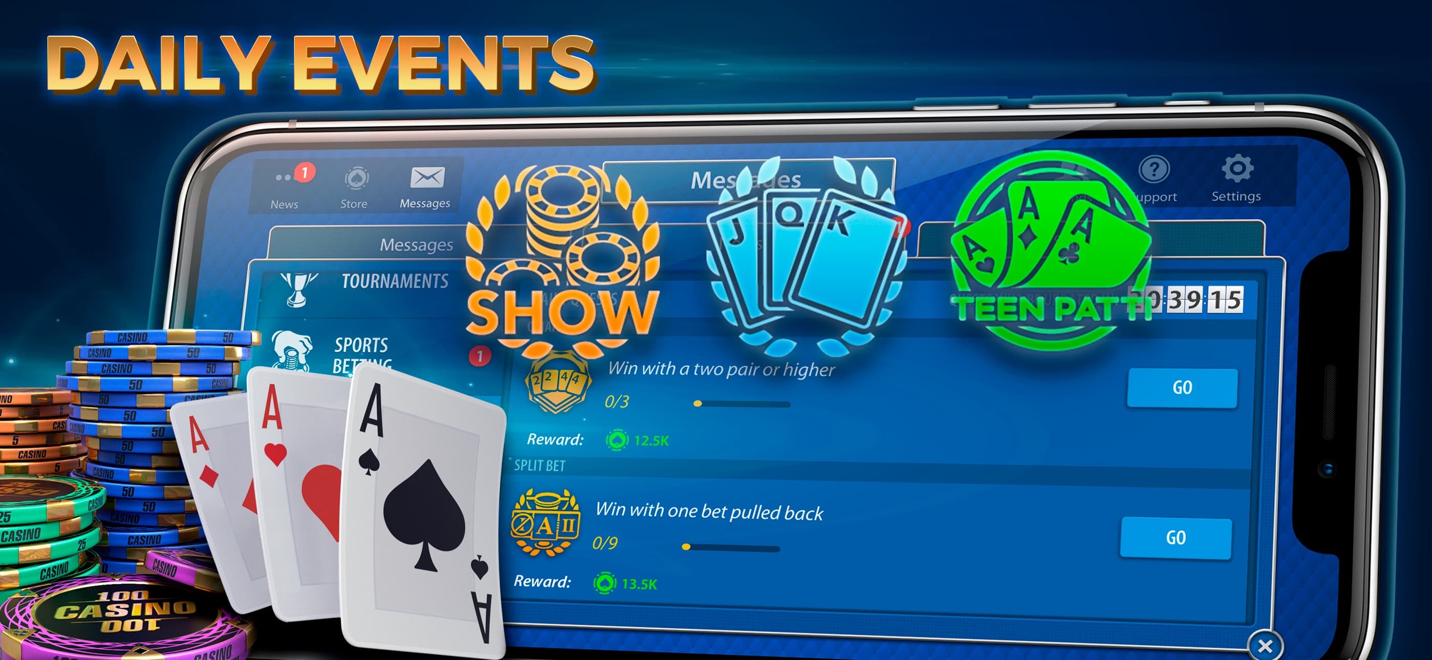Teen Patti by Pokerist screenshot 3 - screenshot
