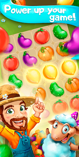 Funny Farm match 3 Puzzle game screenshot 4 - screenshot