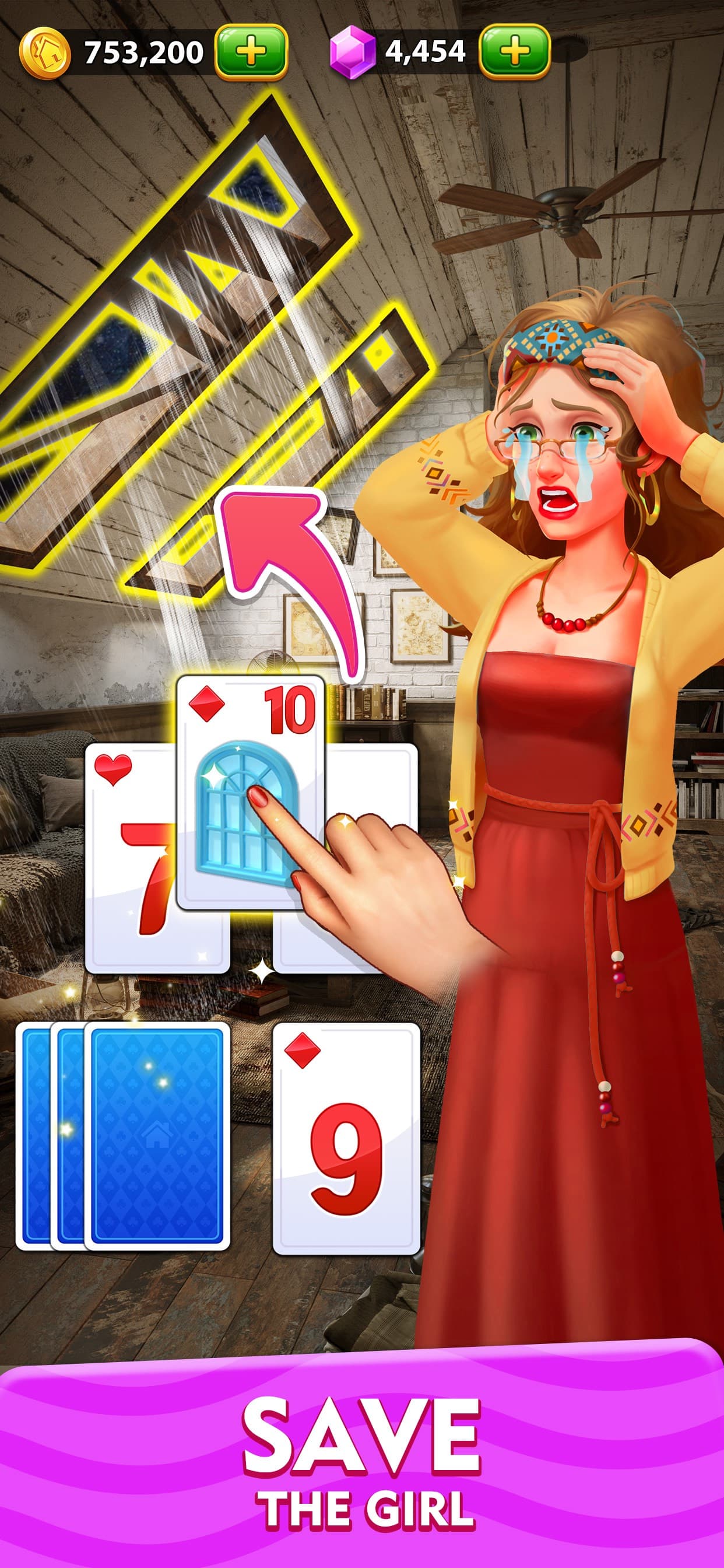 Solitaire Tripeaks Home screenshot 1 - screenshot