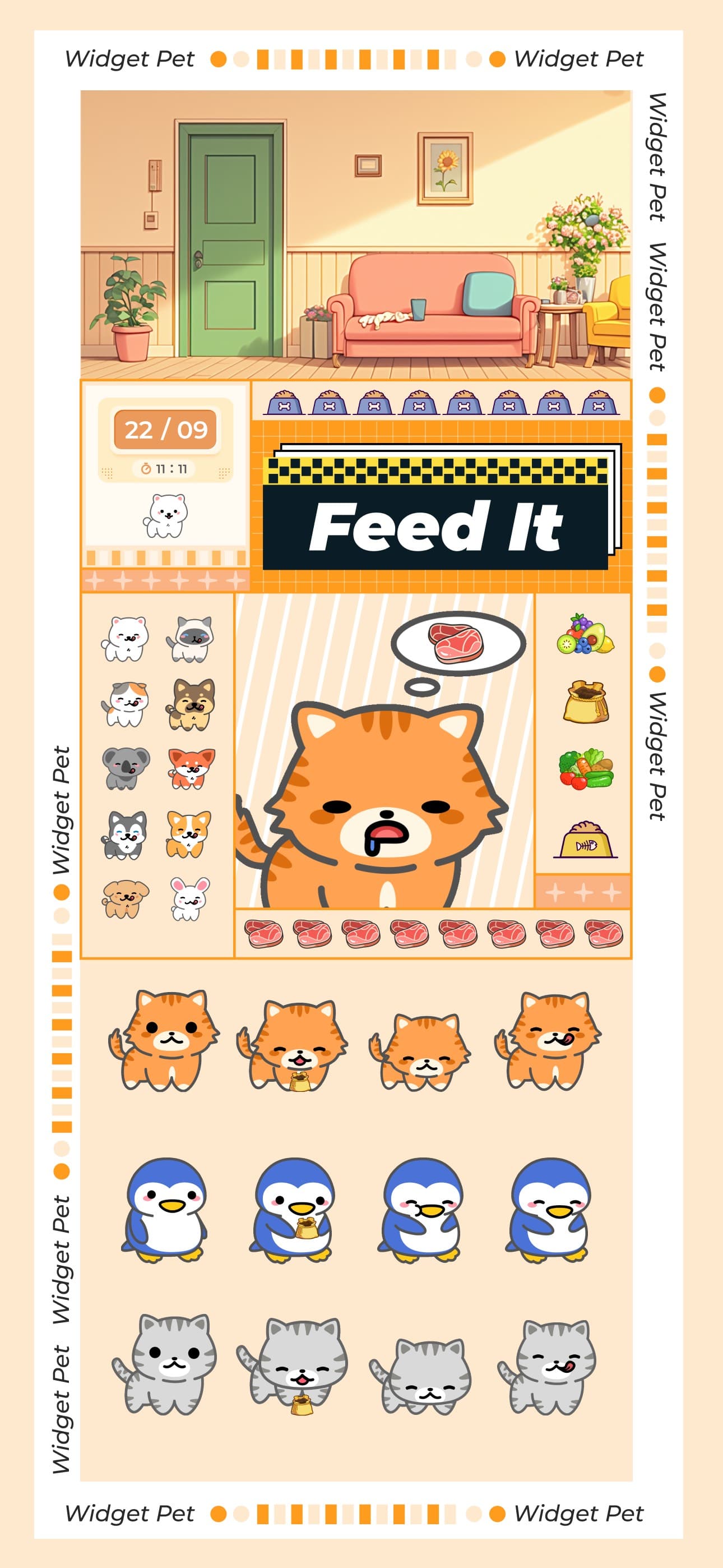 Cuty-Widget Pet screenshot 1 - screenshot