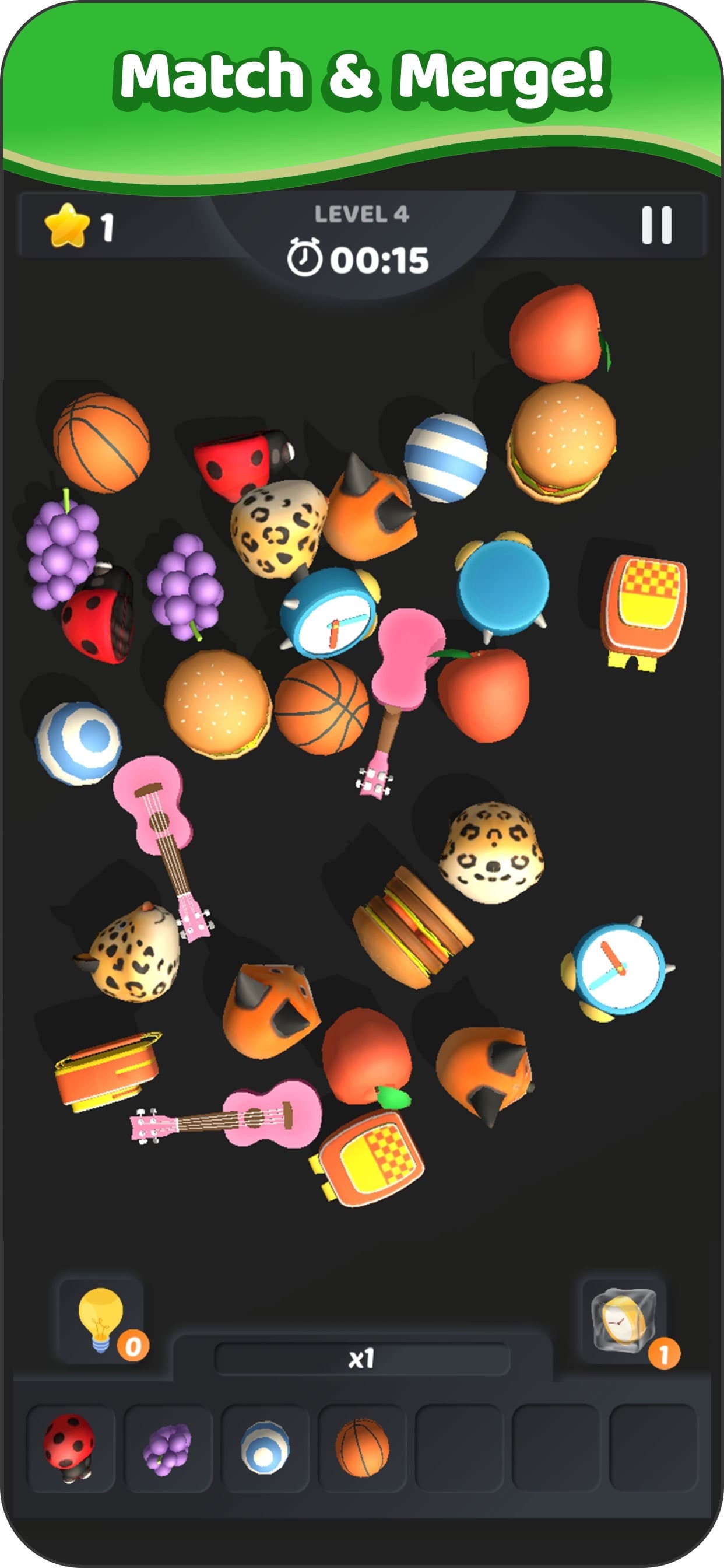 Match Me! 3D: 3D Match Game screenshot 1 - screenshot