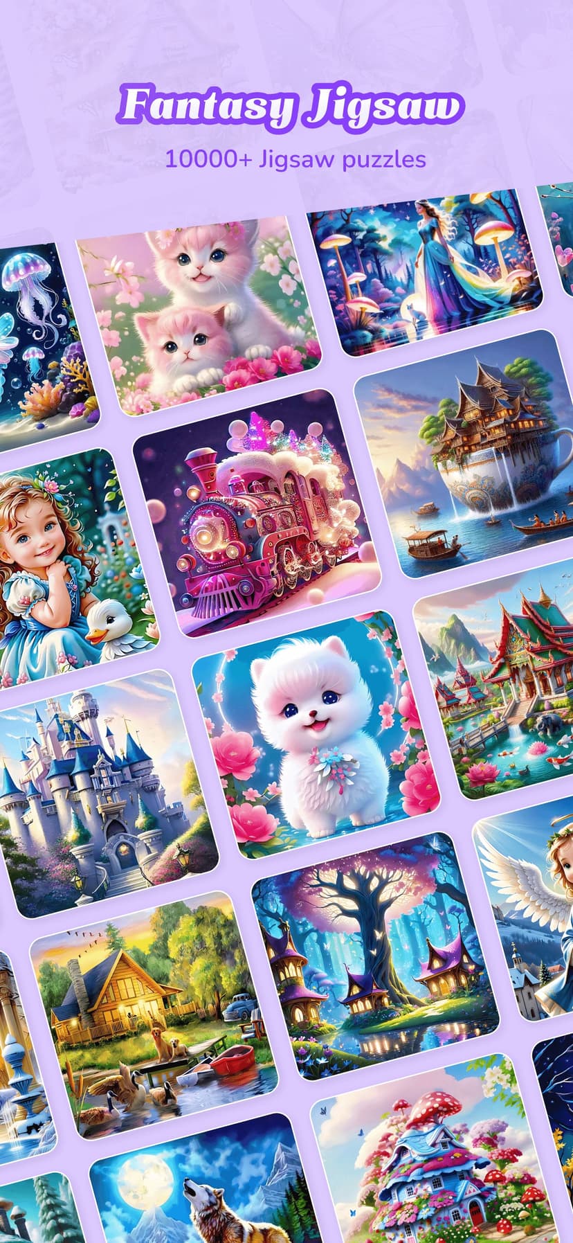 Fantasy Jigsaw - HD Puzzle screenshot 1 - screenshot