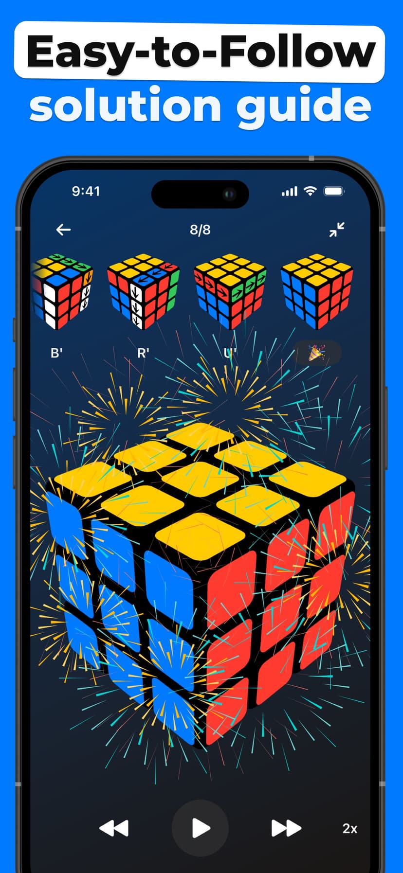 Cube Solver for Rubik's Puzzle screenshot 3 - screenshot