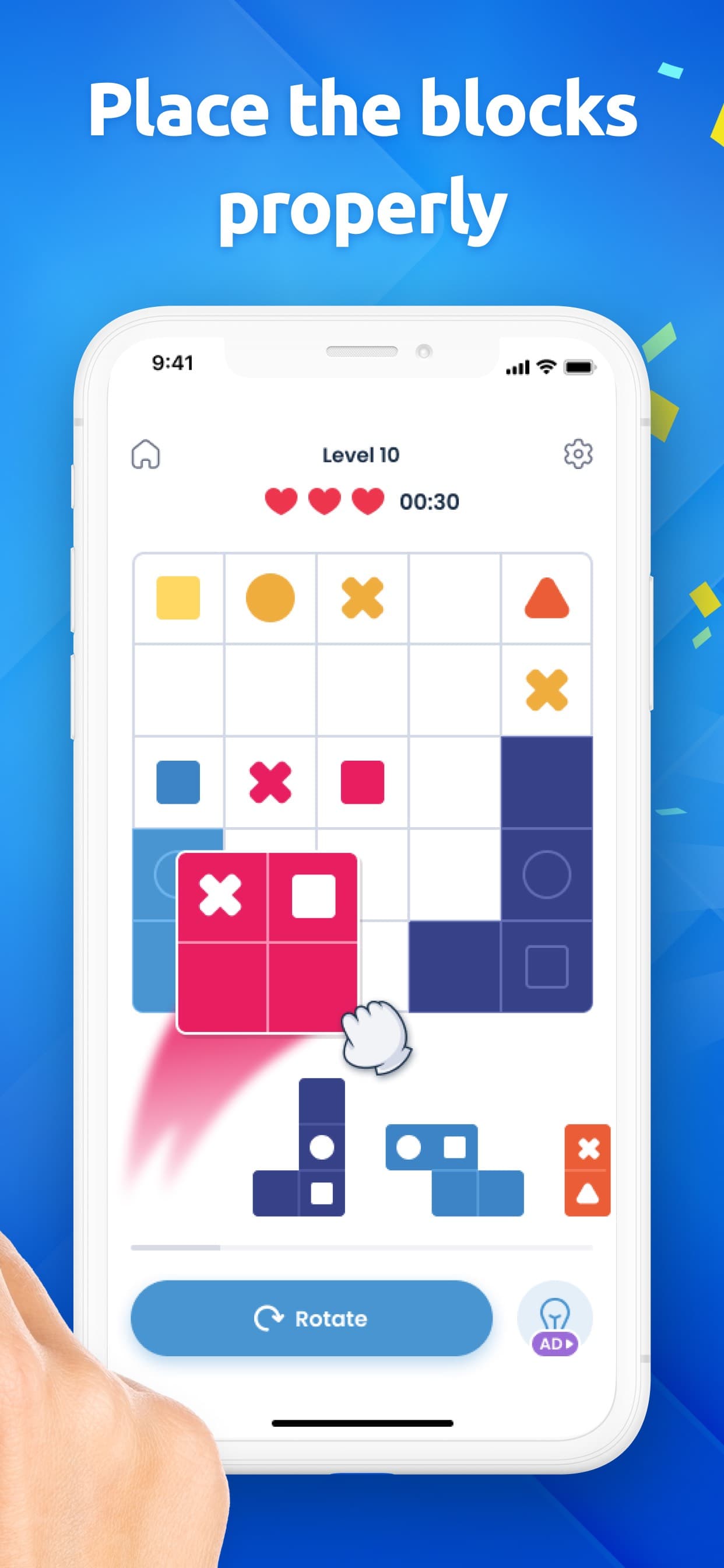 Pindoku－Pixel Block Puzzle screenshot 2 - screenshot