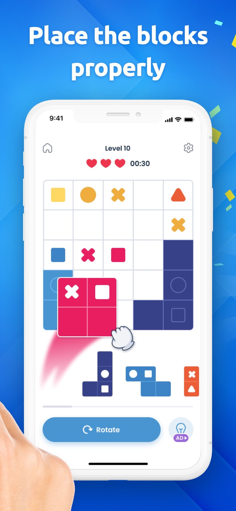 Pindoku－Pixel Block Puzzle screenshot 2 - screenshot