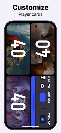 MTG Life Counter App: Lotus screenshot 2 - screenshot
