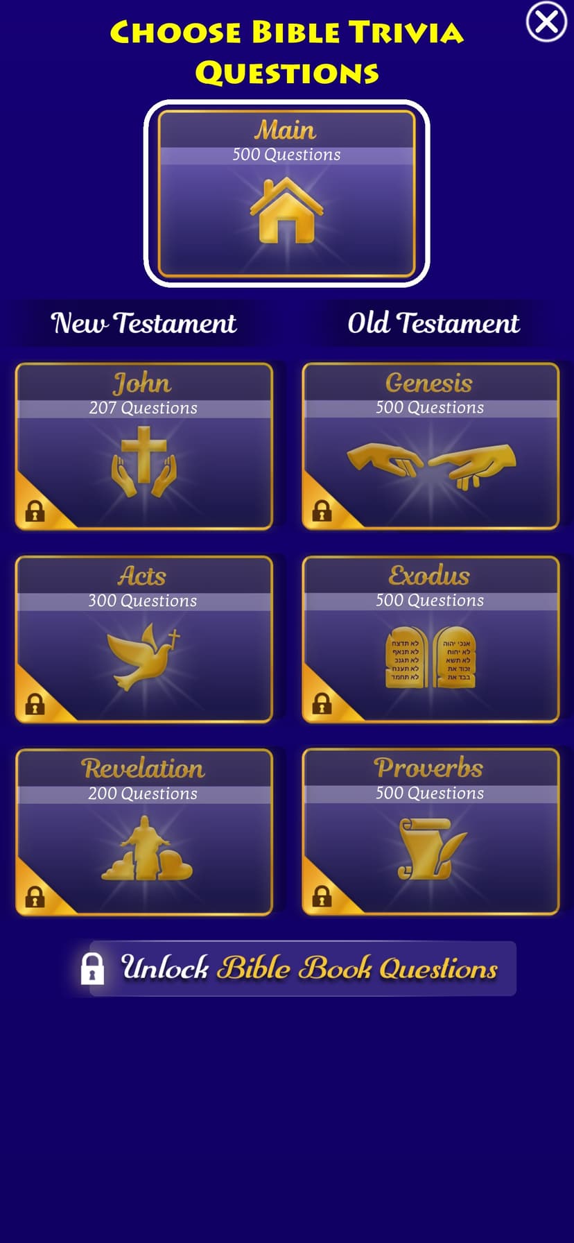 Jesus Bible Trivia Games Quiz screenshot 6 - screenshot