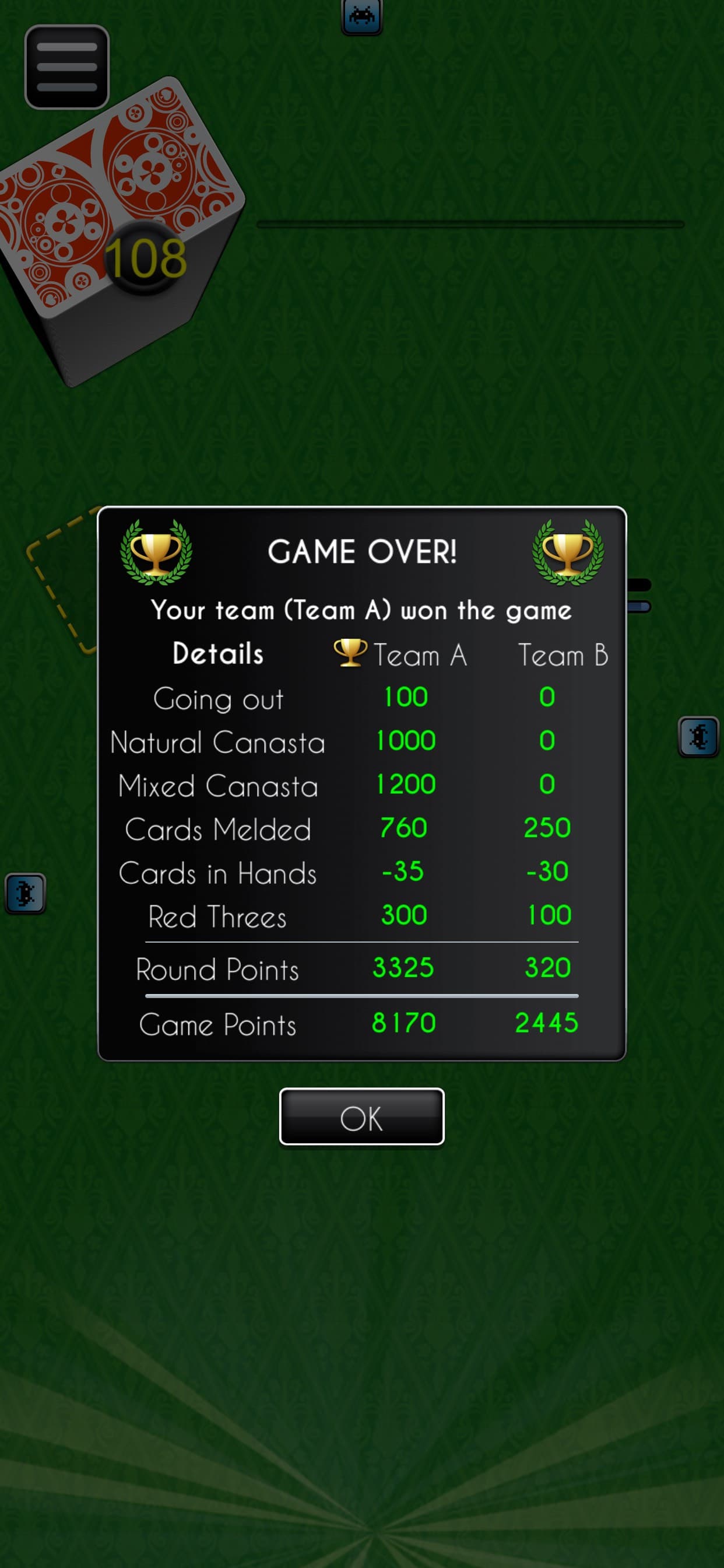 Canasta - The Card Game screenshot 4 - screenshot