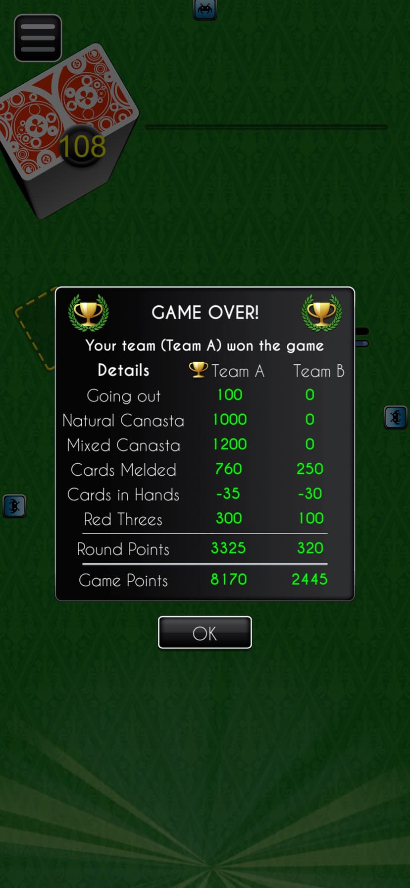 Canasta - The Card Game screenshot 4 - screenshot