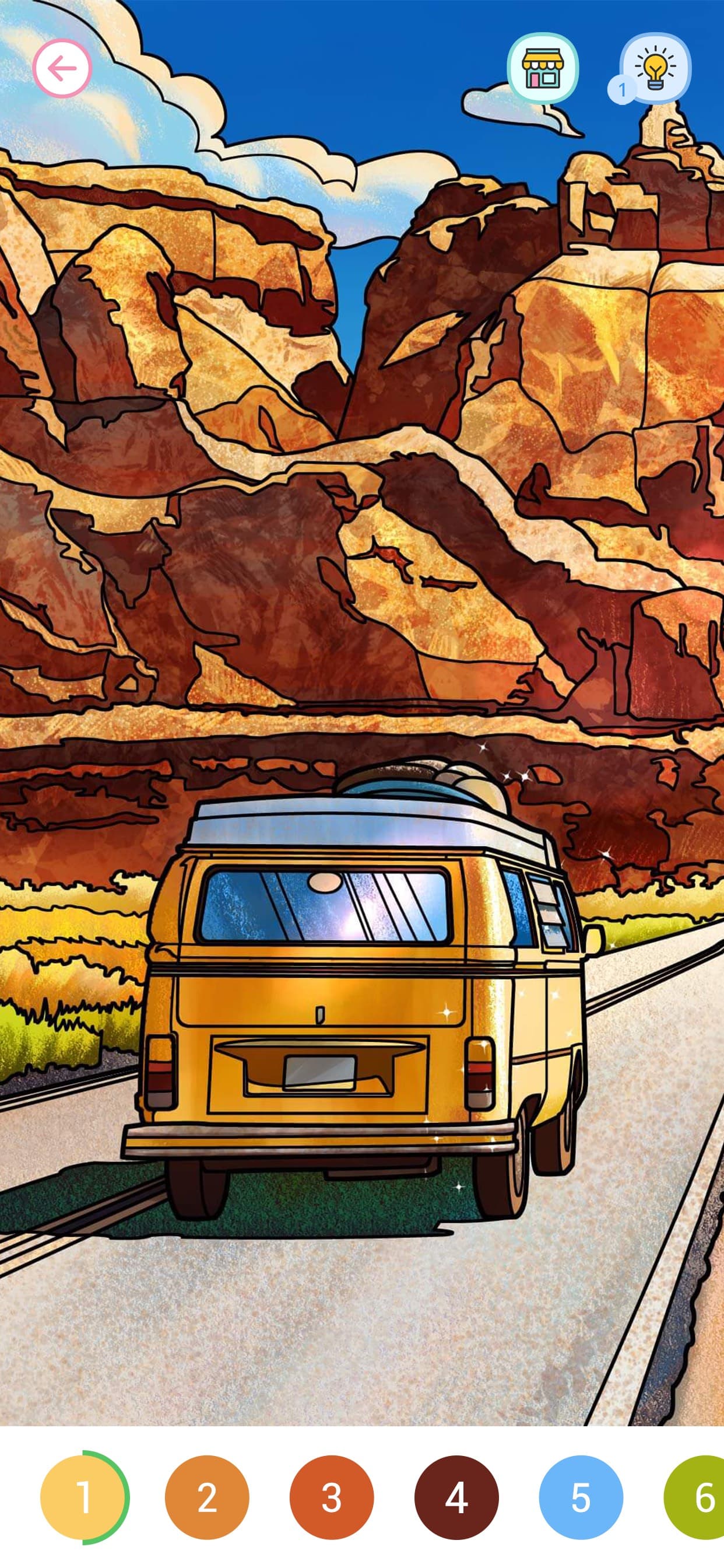 Coloring Book -Color by Number screenshot 5 - screenshot